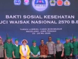 Pelataran Candi Borobudur Berubah Jadi Pusat Pelayanan Kesehatan Gratis Jelang Waisak, Target Layani 8.000 Warga