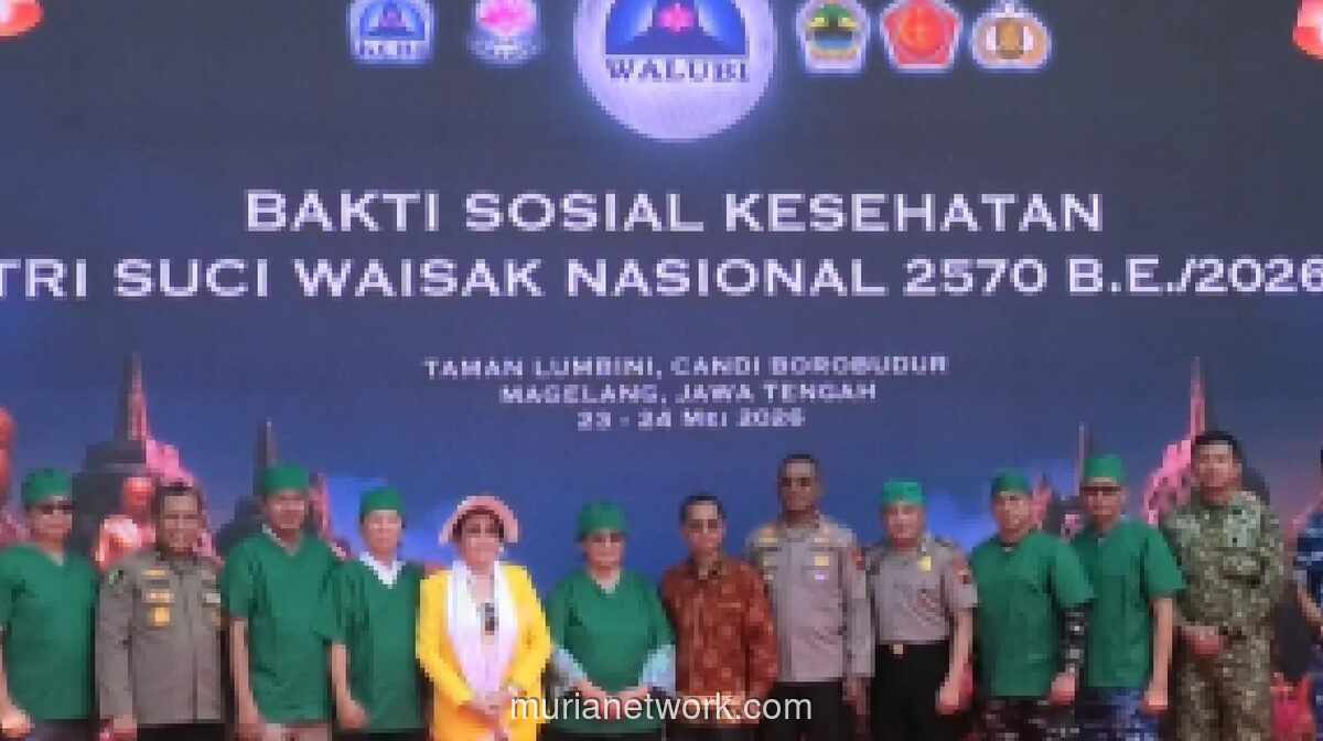 Pelataran Candi Borobudur Berubah Jadi Pusat Pelayanan Kesehatan Gratis Jelang Waisak, Target Layani 8.000 Warga