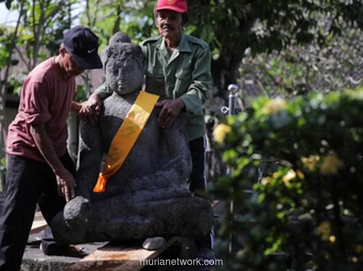 Arca Unfinished Buddha Dipindahkan ke Lapangan Kenari untuk Perkuat Fungsi Spiritual Kawasan Borobudur