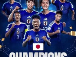 Jepang Juarai Piala Asia U-17 2026 Usai Kalahkan China 3-2 di Final