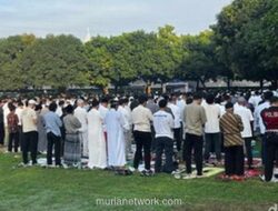 Jusuf Kalla dan Jimly Asshiddiqie Hadiri Salat Idul Adha di Masjid Al Azhar