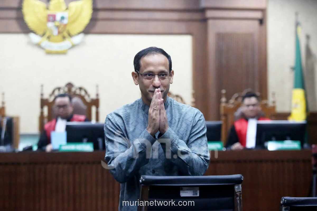 JPU Bantah Nadiem Makarim Diinfus saat Sidang, Sebut Kondisinya Sehat Secara Medis
