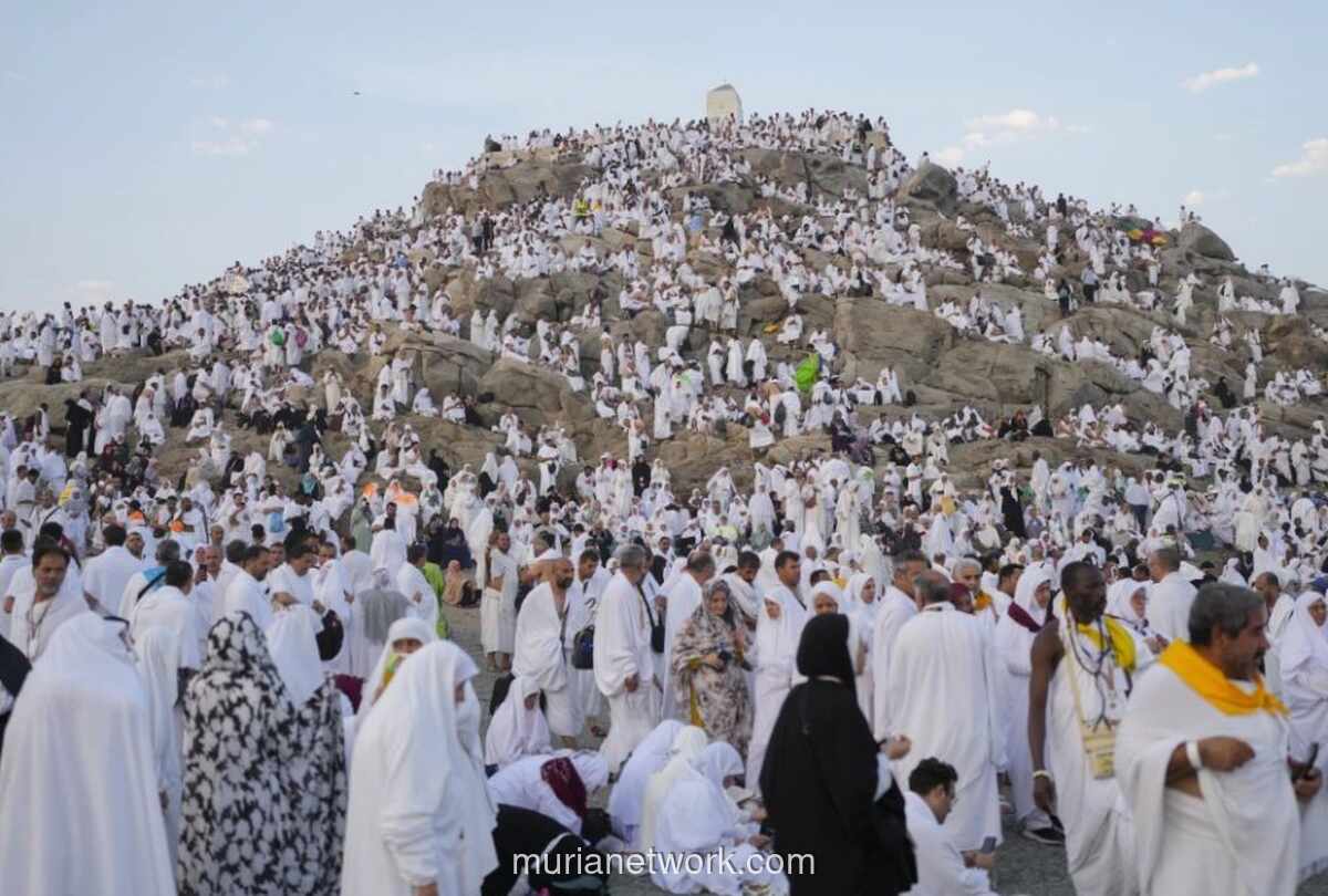 Jemaah Haji Mulai Puncak Ibadah dengan Wukuf di Arafah Setelah Jalani Tarwiyah di Mina