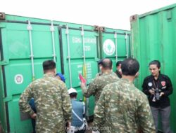 TNI AL Temukan Kandungan Logam Tanah Jarang dan Unsur Radioaktif di 25 Kontainer Ilegal Batam
