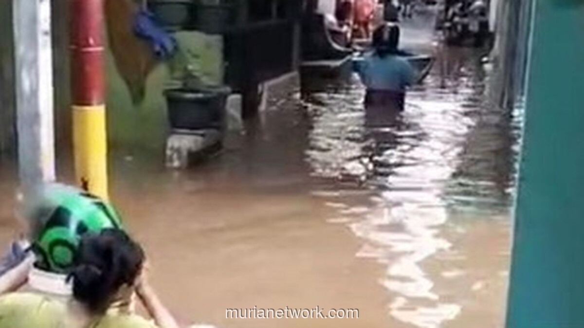Banjir Setinggi 140 Cm Rendam Kebon Pala, Warga Bertahan di Lantai Dua