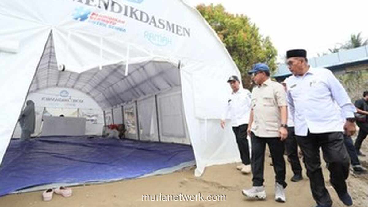 Revitalisasi 4.922 Sekolah Terdampak Bencana di Tiga Provinsi Sumatra Digenjot, Anggaran Capai Rp2,86 Triliun