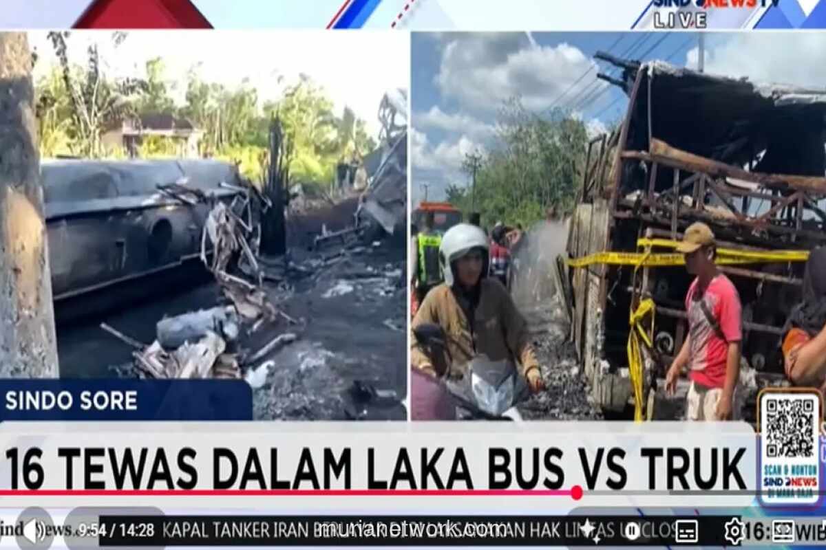 Korsleting Listrik Picu Kecelakaan Maut Bus vs Truk Tangki di Musi Rawas Utara, 16 Tewas