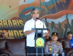 Ketua MPR Ahmad Muzani Resmi Buka Lomba Baris-Berbaris dan Pengibaran Bendera Tingkat Sulawesi Utara