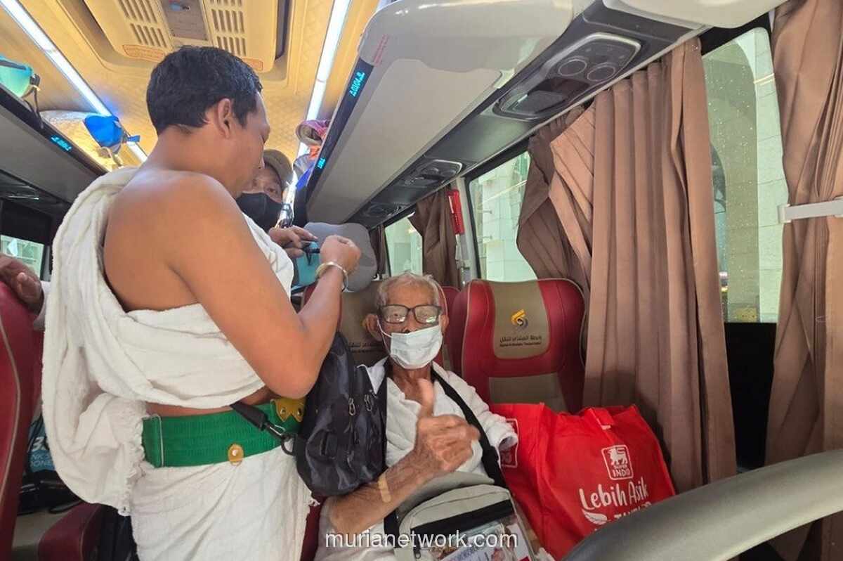 Jemaah Haji Tertua Indonesia, Mardijiyono (103 Tahun), Berangkat ke Makkah dari Madinah untuk Jalani Puncak Haji