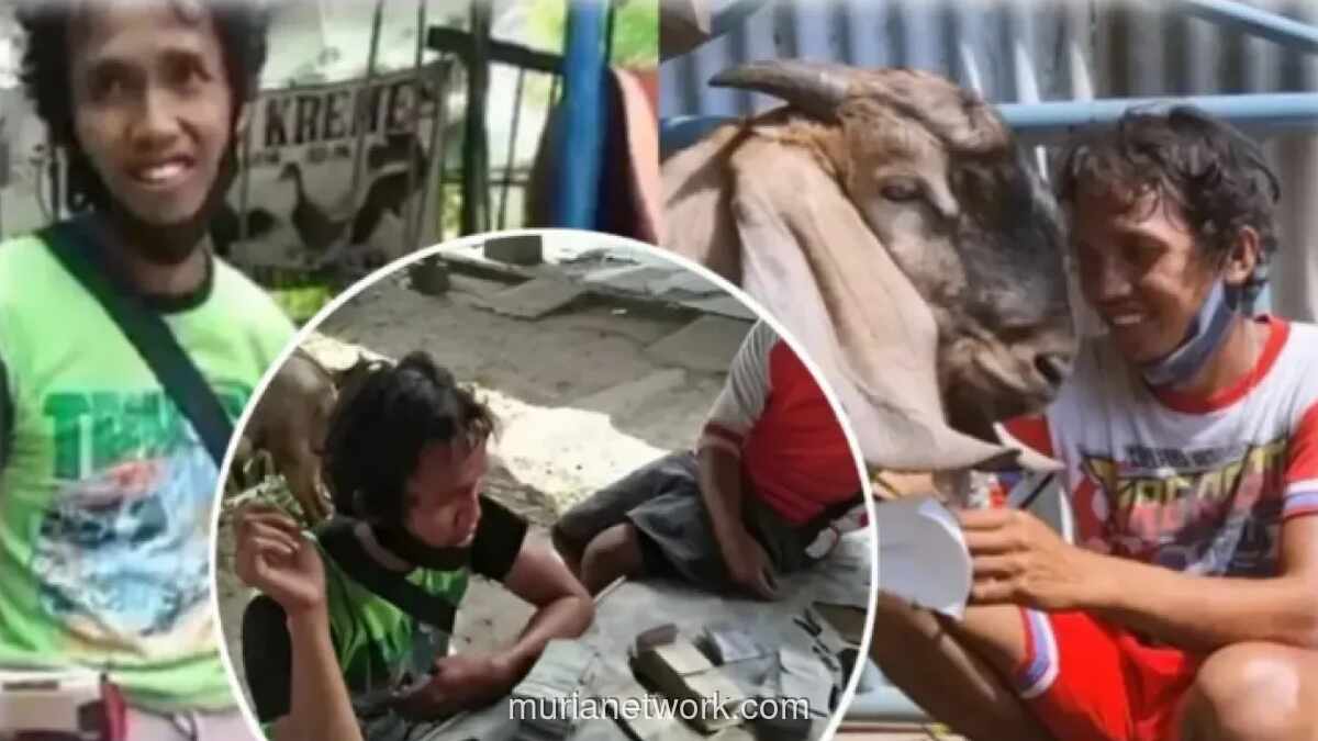 Pemuda Disabilitas di Bekasi Utara Viral Usai Nekat Memulung Demi Beli Kambing Kurban