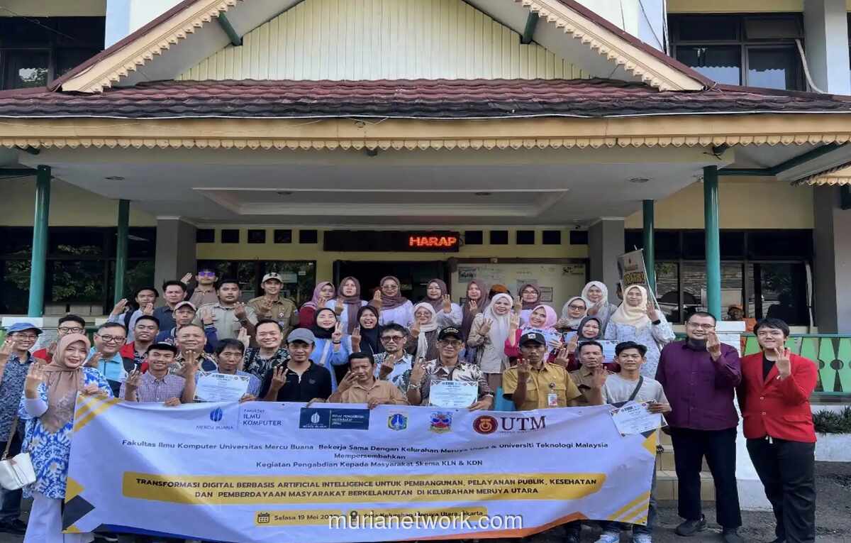 Fakultas Ilmu Komputer UMB dan Universiti Teknologi Malaysia Berkolaborasi Dorong Transformasi Digital di Kelurahan Meruya Utara