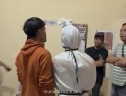 Polisi Tangkap Tiga Pembuat Konten Pocong Viral di Kediri yang Resahkan Warga