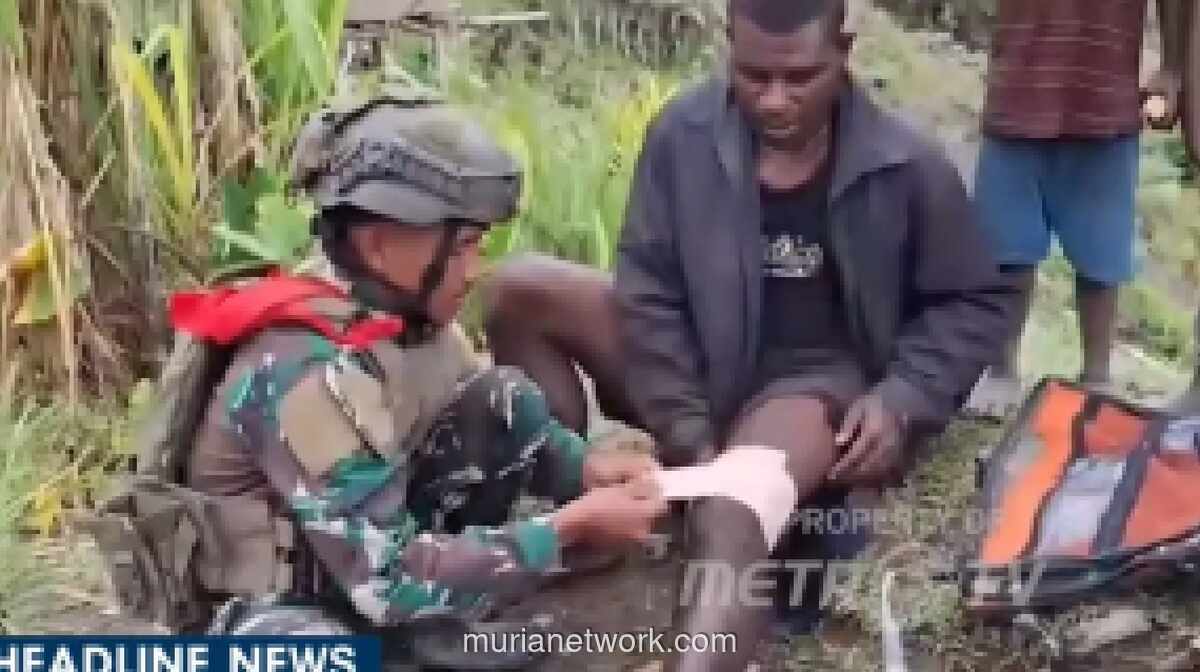TNI Habema Gelar Layanan Kesehatan Gratis di Pelosok Papua Tengah