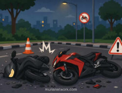 Pengendara Motor Tewas Tabrak Truk Parkir di Mojokerto, Diduga Main HP Saat Berkendara