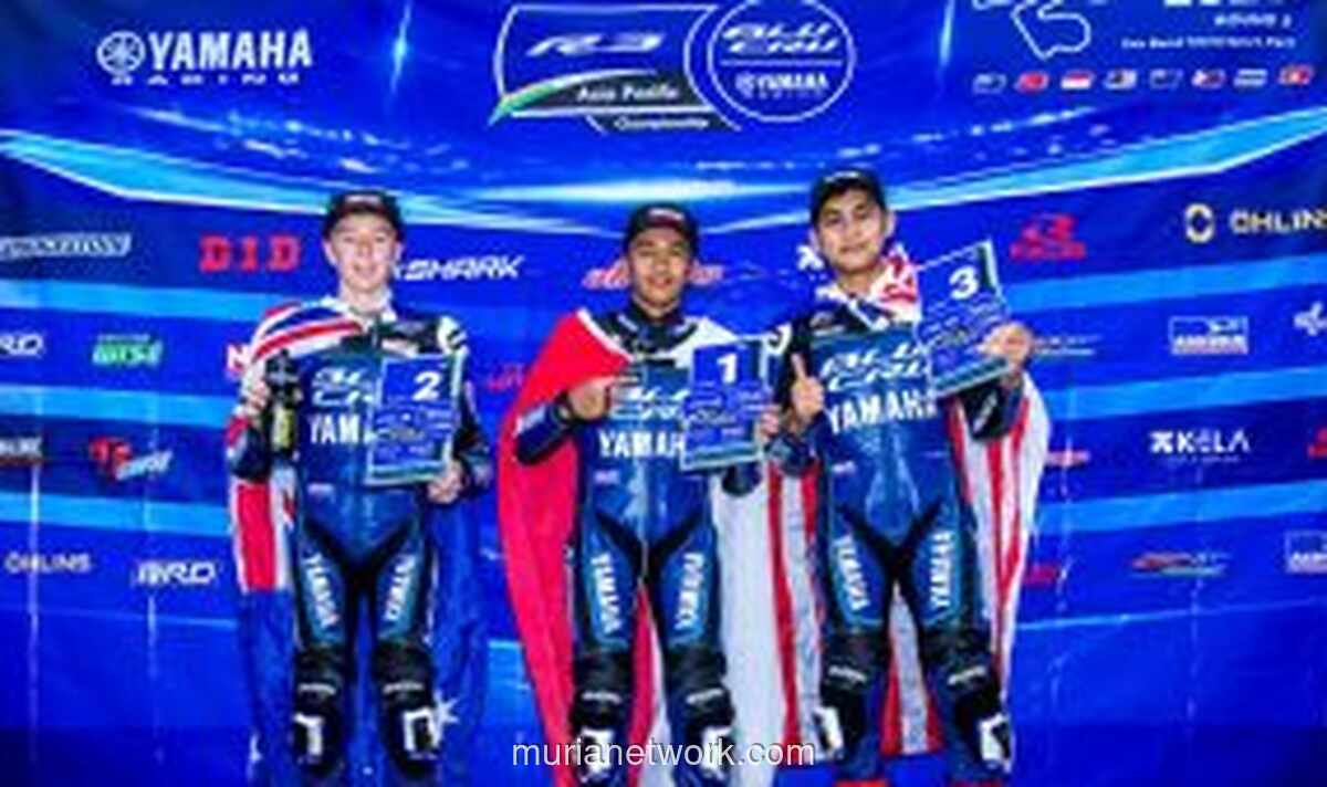 Pembalap Muda Indonesia Sabian Fathul Ilmi Juarai Seri Kedua Yamaha R3 BLU CRU Asia-Pasifik di Australia