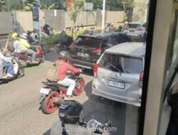 Kemacetan Parah di Pancoran Menuju Semanggi Pagi Ini, Dipicu Aksi Unjuk Rasa di DPR/MPR