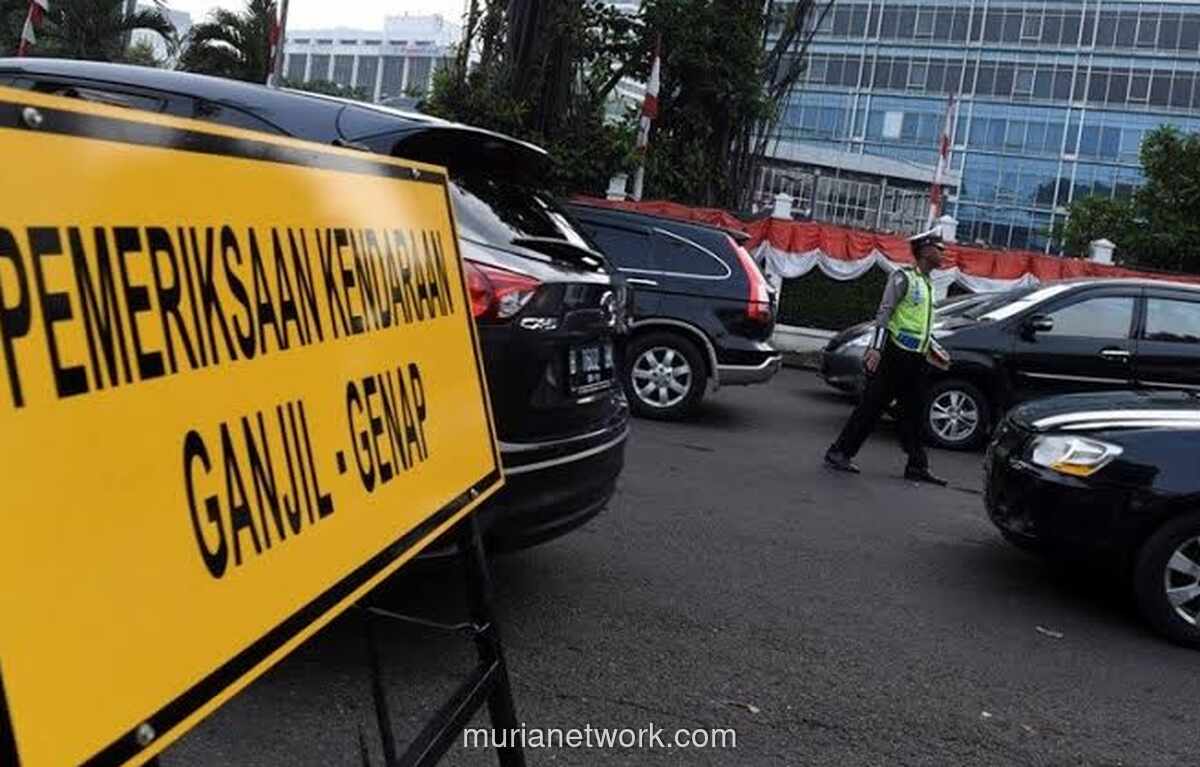 Sistem Ganjil-Genap di Jakarta Ditiadakan pada Hari Libur Nasional 1 Juni 2026