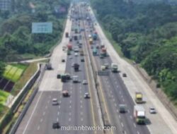 Lonjakan Volume Kendaraan di Tol MBZ Tembus 48.655 Unit saat Libur Iduladha
