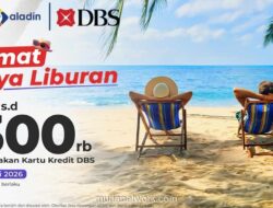 Mister Aladin dan DBS Tawarkan Diskon Perjalanan Hingga Rp300.000 bagi Pemegang Kartu Kredit