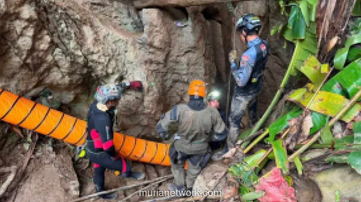 Tim Penyelamat Gabungan Laos-Thailand Temukan Lima Korban Selamat di Gua Xaisomboun