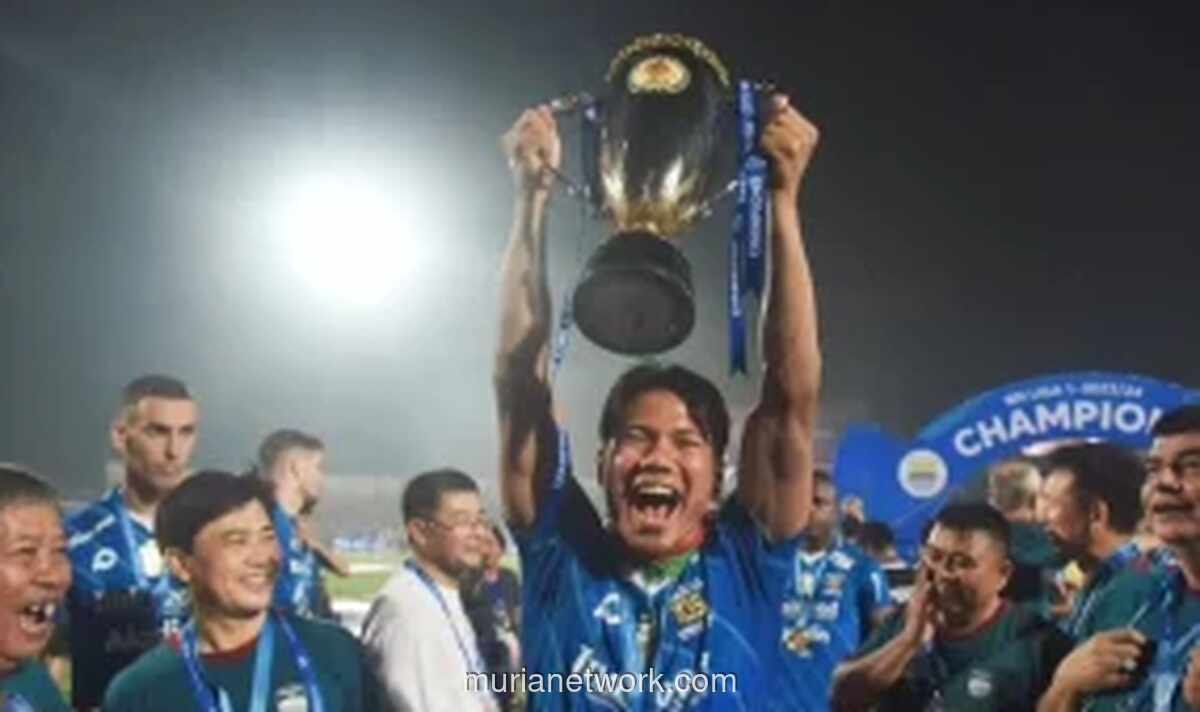 Persib Bandung Satu Poin dari Hattrick Juara Liga, Hadapi Persijap di Laga Penutup Musim
