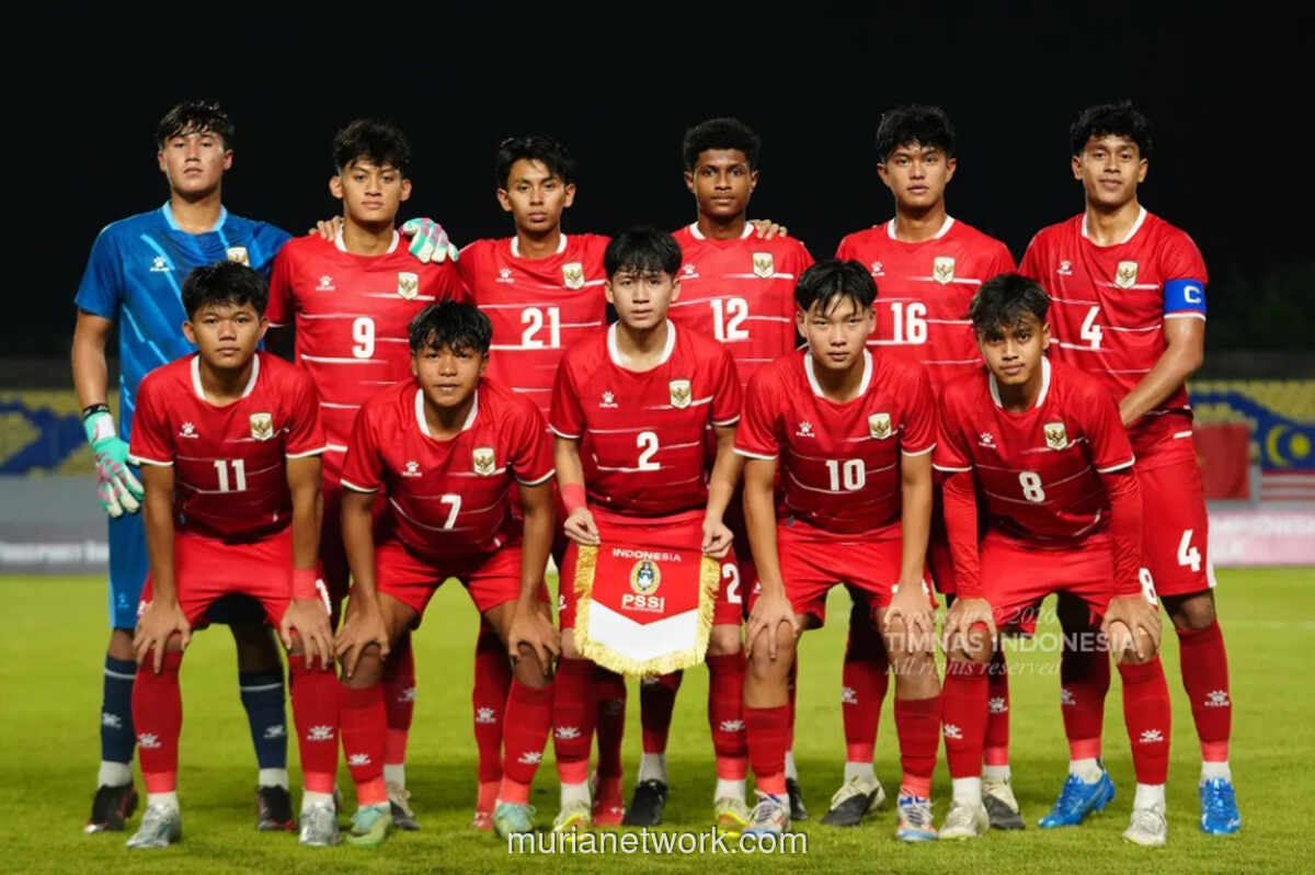 Timnas Indonesia U-17 Hadapi China di Laga Perdana Piala Asia U-17 2026 Malam Ini