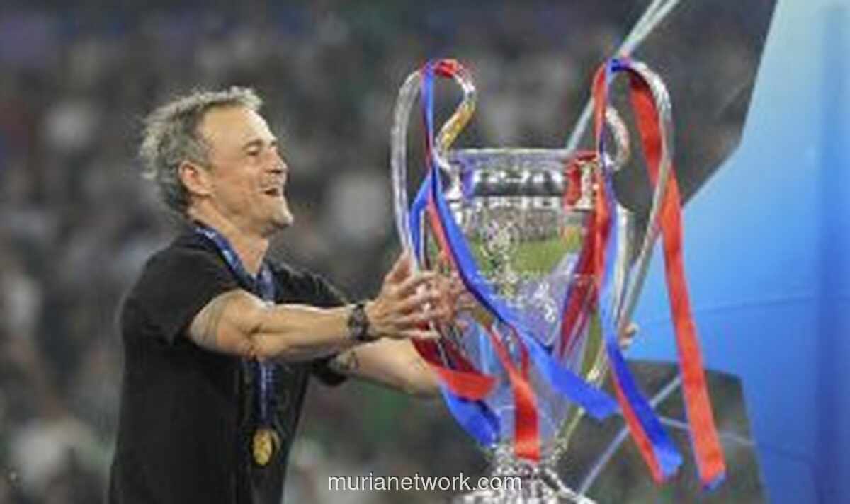 PSG Kalahkan Arsenal Lewat Adu Penalti, Luis Enrique Samai Rekor Tiga Gelar Liga Champions