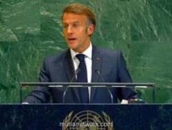 Macron Kecam Serangan Rudal Hipersonik Rusia ke Ukraina yang Targetkan Warga Sipil