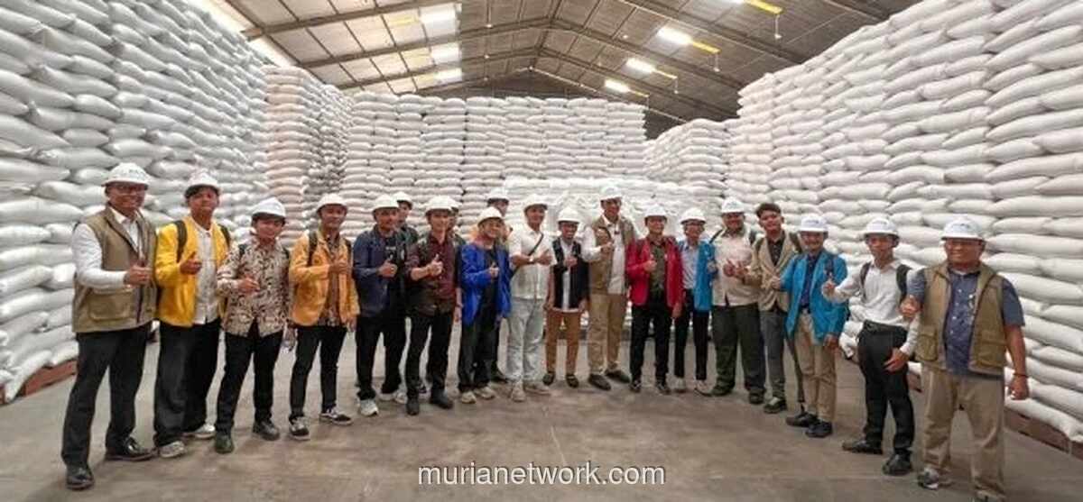 BEM SI Tinjau Langsung Gudang Bulog, Stok Beras Nasional Capai Rekor 5,2 Juta Ton