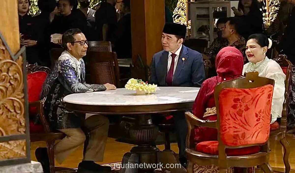 Pertemuan Perdana Mahfud MD dan Jokowi Usai Pilpres 2024, Bahas Kerinduan Masa Kabinet