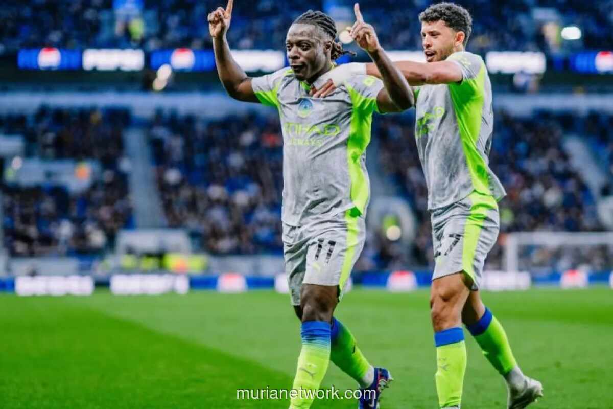 Manchester City Tertahan 3-3 oleh Everton, Gagal Dekati Arsenal di Puncak Klasemen