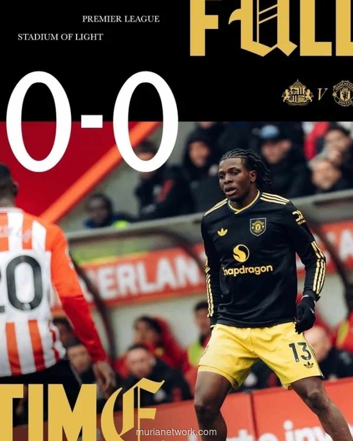 Manchester United Tertahan di Peringkat Ketiga Usai Ditahan Imbang Sunderland