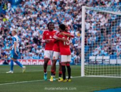 Manchester United Pastikan Posisi Tiga Besar dan Tiket Liga Champions Usai Bantai Brighton 3-0