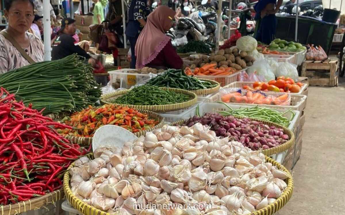 Harga Pangan Melonjak Jelang Akhir Pekan, Bawang Merah dan Cabai Catat Kenaikan Dua Digit