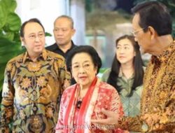 Megawati Santap Malam Bersama Sultan HB X di Keraton Yogyakarta
