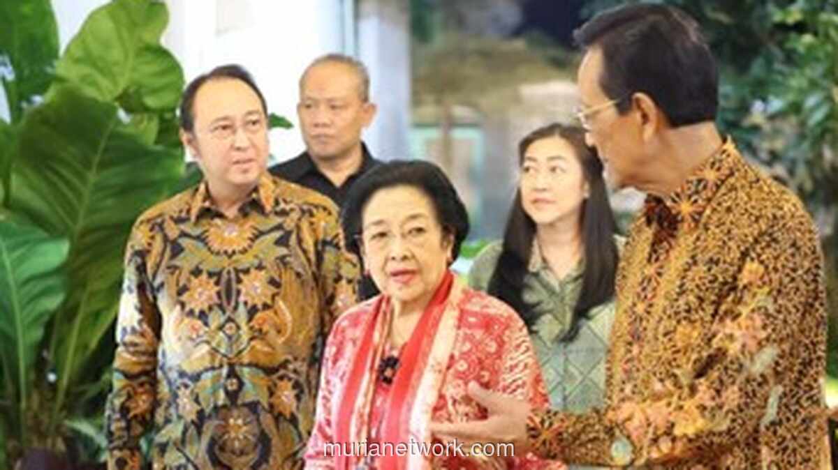 Megawati Santap Malam Bersama Sultan HB X di Keraton Yogyakarta