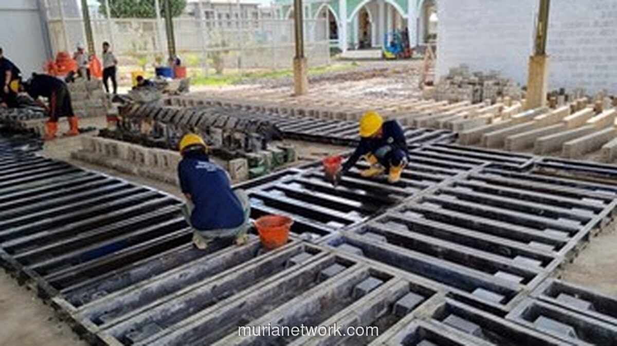 Napi Lapas Tangerang Produksi Paving Block dari Limbah Batu Bara, Digaji hingga Rp400 Ribu Per Hari