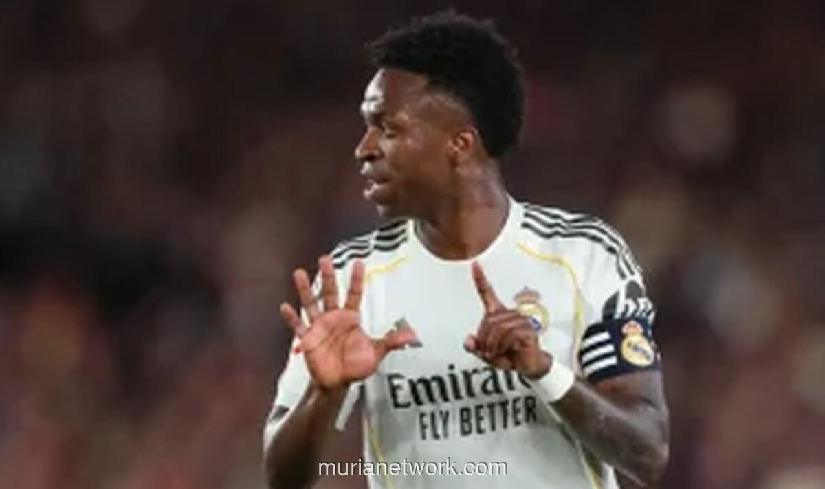 Vinicius Junior Minta Dicoret dari Laga Pamungkas Real Madrid Demi Jaga Kondisi Jelang Piala Dunia 2026
