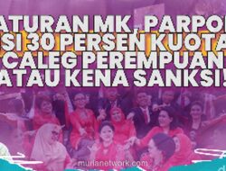 MK Wajibkan Partai Penuhi Kuota 30% Perempuan di Pencalegan, KPU Berwenang Gugurkan