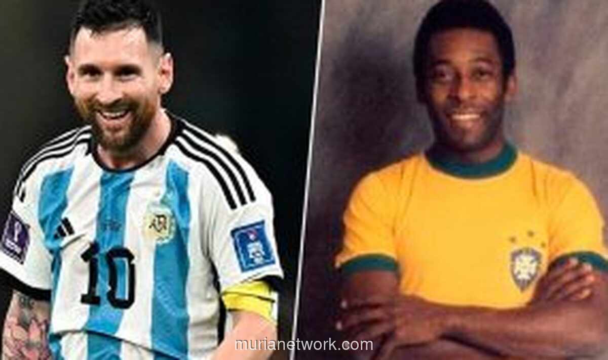 Messi Butuh Dua Assist untuk Samai Rekor Pelé di Piala Dunia