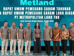 Metland Bagikan Dividen Rp74,2 Miliar dari Laba 2025, Setara Rp9,7 per Saham