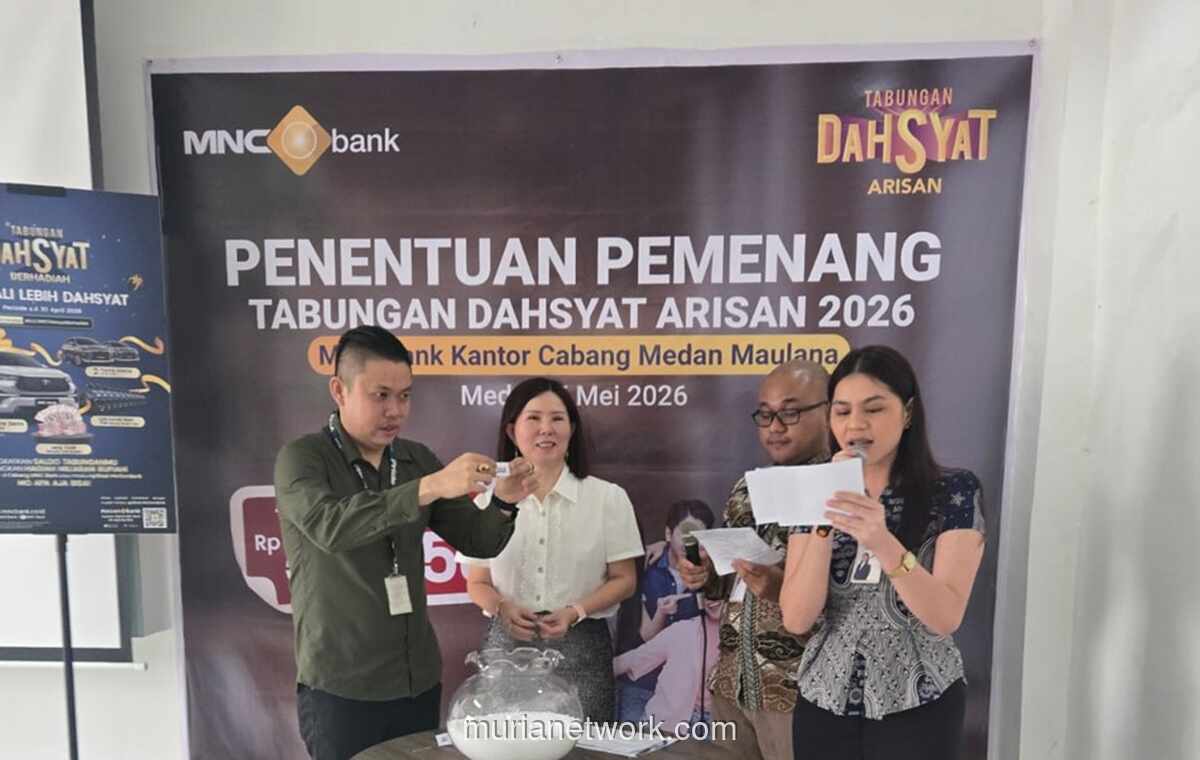 MNC Bank Medan Bagikan Hadiah Cashback Jutaan Rupiah Lewat Program Tabungan Dahsyat Arisan