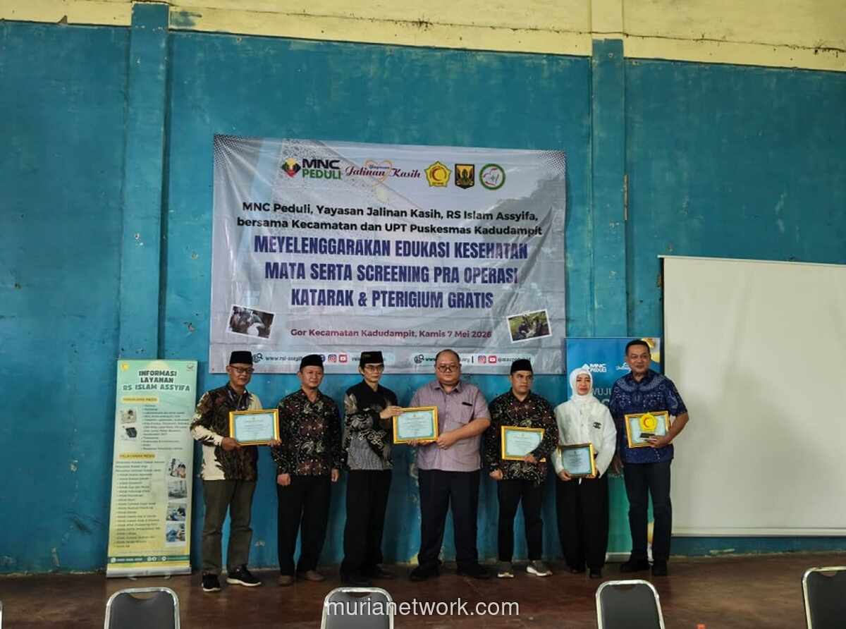 Pemeriksaan Mata Gratis untuk Warga Prasejahtera Digelar di Kadudampit, Target 100 Peserta Skrining Katarak