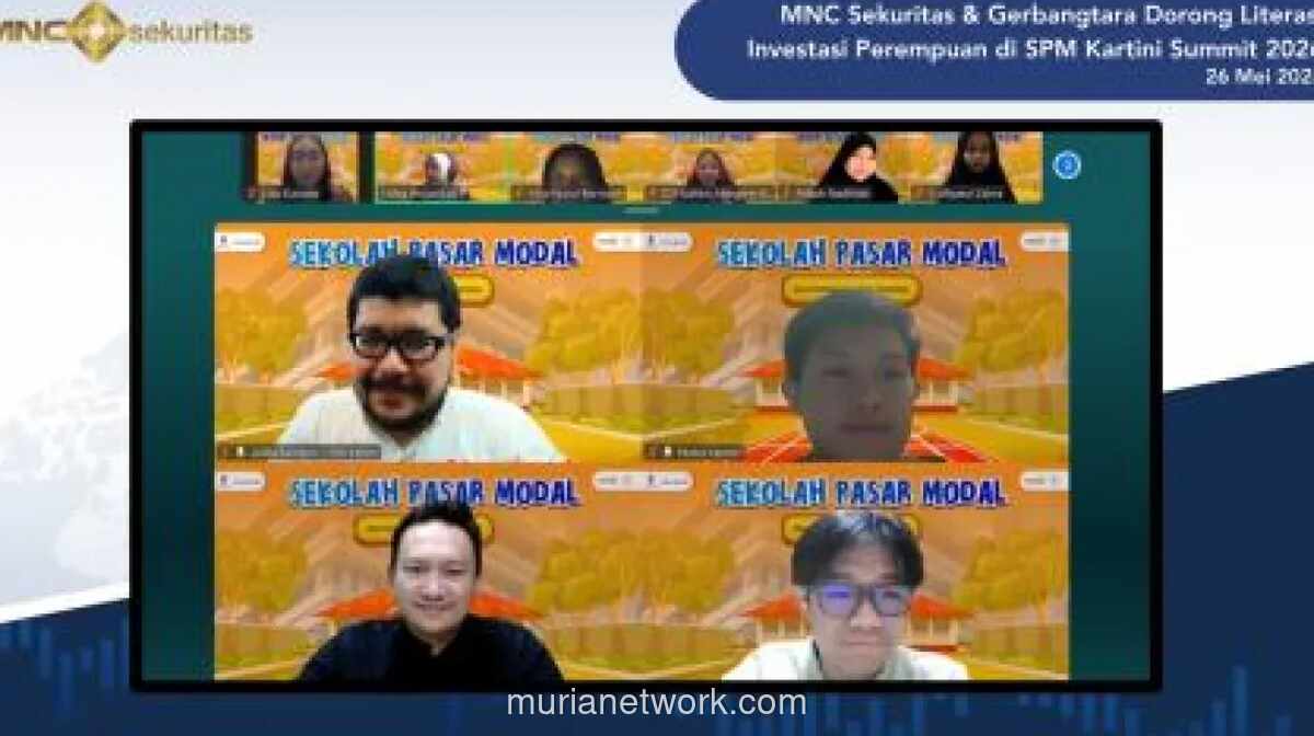 MNC Sekuritas dan BEI Gelar Kartini Online Summit 2026 untuk Perkecil Kesenjangan Literasi Keuangan Perempuan