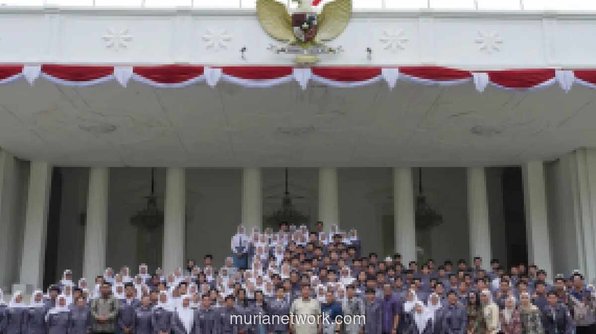 Ratusan Pelajar Jawa Barat Bertemu Langsung dengan Presiden Prabowo di Istana Negara