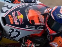 Kiandra Ramadhipa Tembus Start Baris Depan Kualifikasi Moto3 Junior Barcelona
