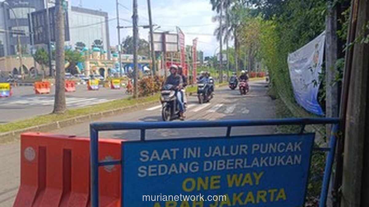 Sistem Satu Arah Diberlakukan di Jalan Raya Puncak Siang Ini, Arus ke Jakarta Mulai Diurai