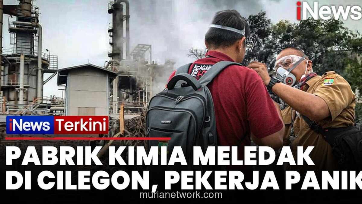 Ledakan di Pabrik Kimia Mitsubishi Cilegon, Asap Putih dan Bau Menyengat Muncul
