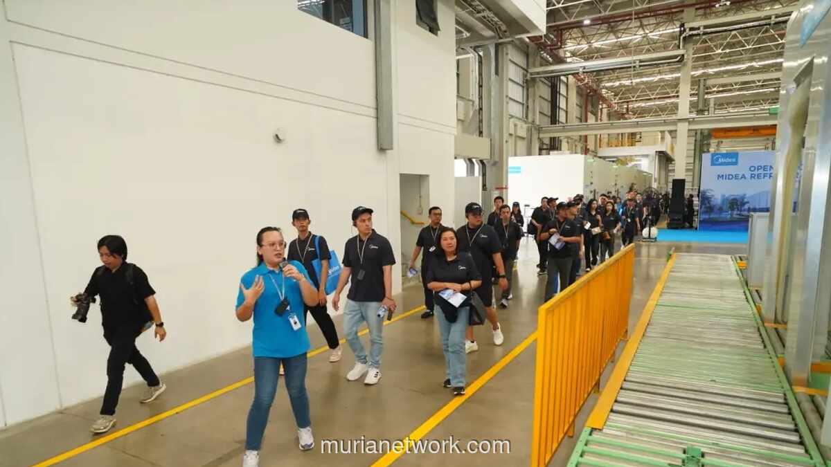 Midea Resmikan Pabrik Kulkas Terbesar di Indonesia, Target Produksi 2 Juta Unit per Tahun