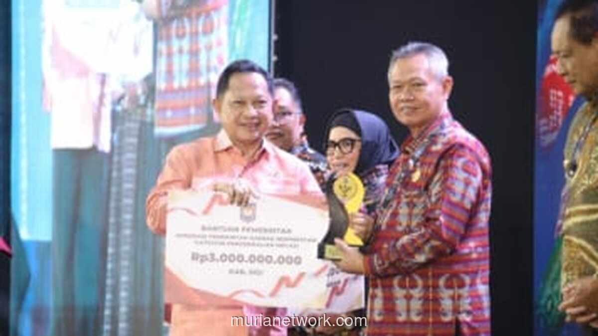 Kemendagri Beri Penghargaan Daerah Berprestasi di Sulawesi, Pemda Terbaik Raih Rp3 Miliar